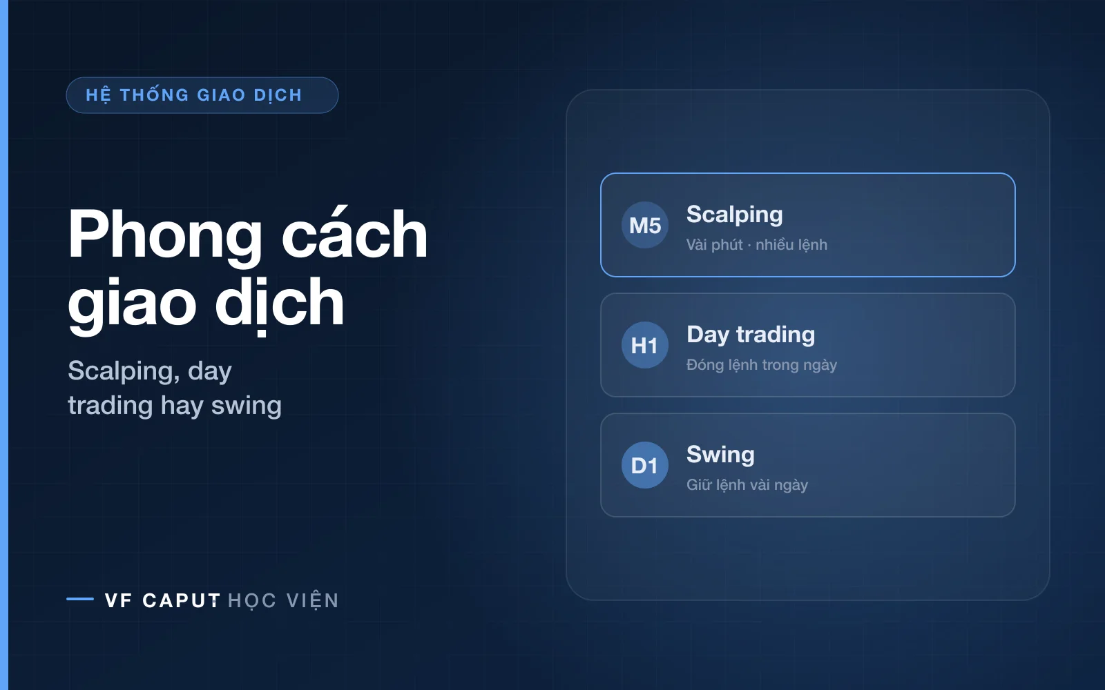 Cách lựa chọn phong cách giao dịch Forex phù hợp